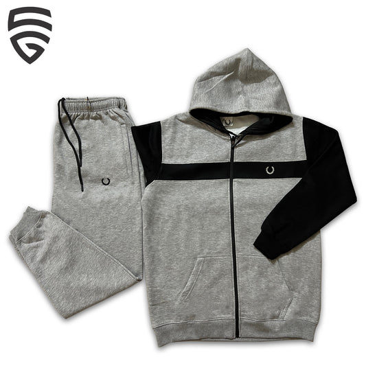 FP Silver and Black Track Suit